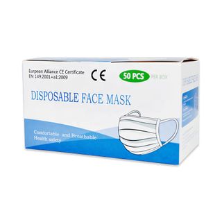 Face masks - Disposable - Pack of 50 masks