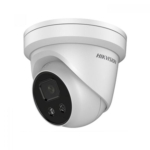 Hikvision 4MP AcuSense Fixed 2.8mm IP66 Turret IR 30m with strobe & speaker