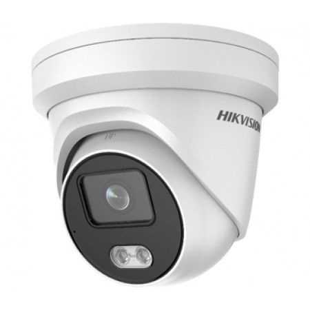 Hikvision 4MP ColorVu + Acusense Fixed Turret 4mm Network Camera