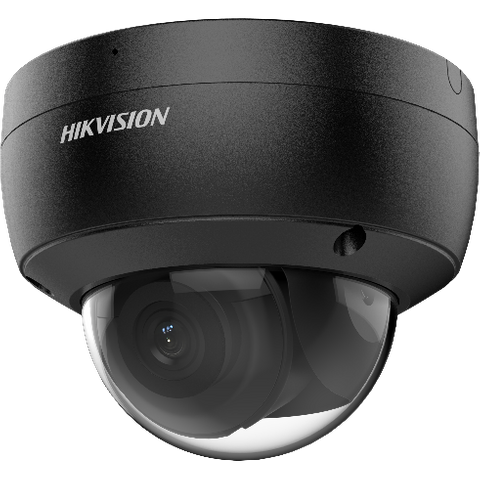 Hikvision 6MP Acusence 2.8mm, Audio/Alarm I/O,  IR 30m, IP67 - BLACK