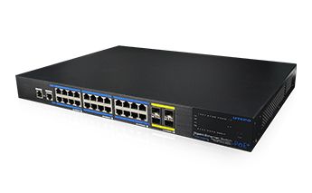 Buy 24 Port Gigabit Ethernet PoE Switch With 4 Gigabit 4 SFP Uplink Port