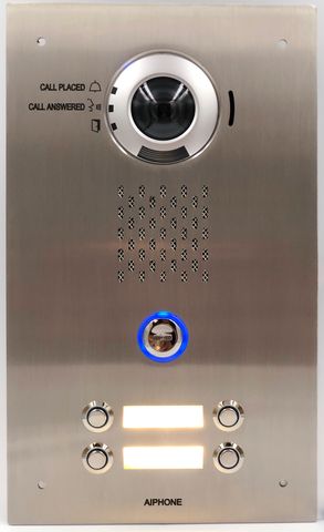 Aiphone IP Audio Video Door Station 4 call button