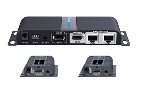 LENKENG 1 in 2 Out HDMI Extender