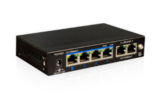 UTEPO 4 Port POE + 2 Uplink Switch