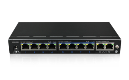 UTEPO 8 Port POE + 2 Uplink - Gigabit Switch