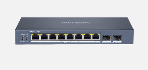 Hikvision 8 Port Gigabit Smart Managed POE Switch