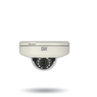 MEGApix CaaS all-in-one 4MP ultra low-profile dome IP camera, 4mm lens, 512GB