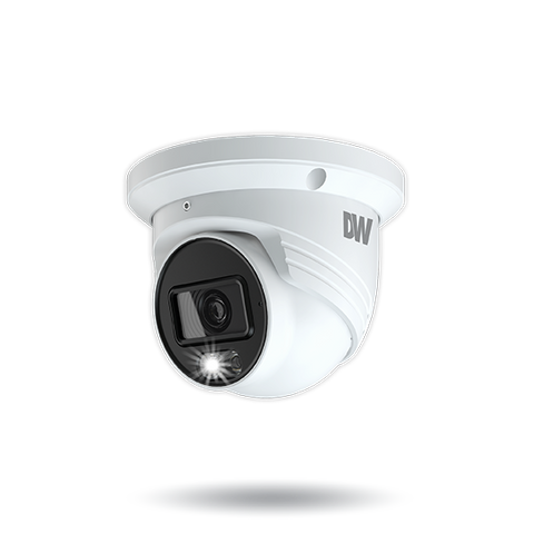 Megapix Turret 5 Megapixel 2.8mm fixed lens White Light 100ft Smart IR