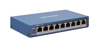 Hikvision 8 Port 100Mbps Smart Managed POE Switch + 1 Gigabit Uplink Port