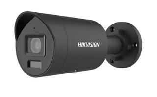 Hikvision 8MP Smart Hybrid Lt, ColorVu+Acu, 2.8mm, Audio/Strobe, Mini Bullet-BLK