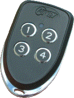 Airkey AK3TX4-W26H 4 Button Wiegand Remote w/26 bit