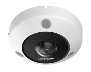Hikvision 12MP IP67 IK10 DeepinView Fisheye with Audio & I/O