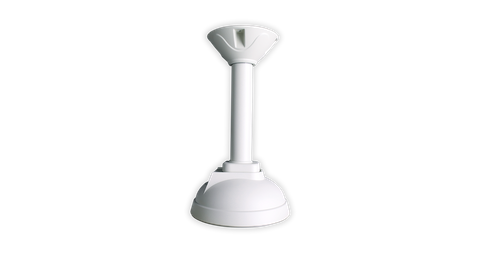 Ceiling mount bracket - white