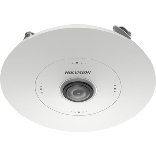 Hikvision 12MP DeepinView Fisheye with Audio & I/O - Indoor Recessed