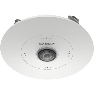 Hikvision 6MP DeepinView Fisheye with Audio & I/O - Indoor Recessed