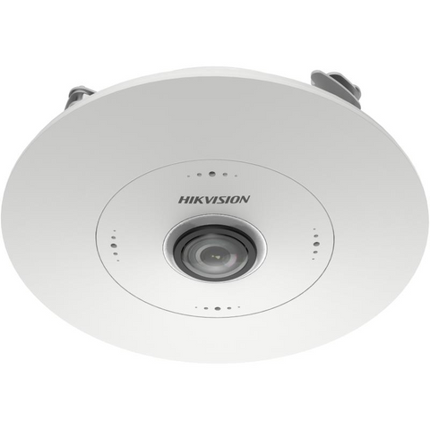 Hikvision 6MP DeepinView Fisheye with Audio & I/O - Indoor Recessed