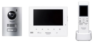 Panasonic Wireless Video Intercom - x1 Main station, x1 Door Station, x1 Handset