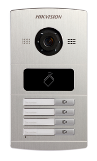 Hikvision IP Intercom Villa Video Door Station - 4 Button