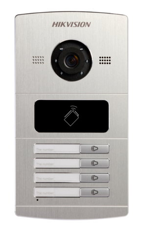 Hikvision IP Intercom Villa Video Door Station - 4 Button