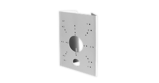 Pole mount bracket for bullets and dome cameras