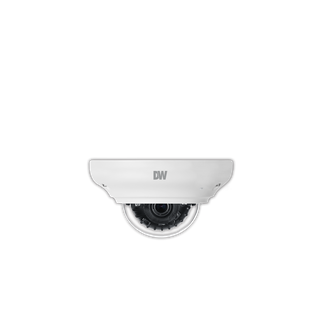 MEGApix 2.1MP/1080p ultra low-profile vandal dome IP camera with 4mm lens