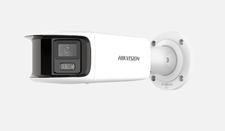 Hikvision 8MP Panoramic 180 Deg 4K ColorVu + AcuSense Bullet - strobe & speaker
