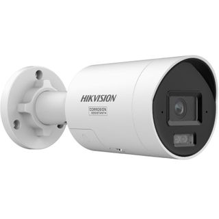 Hikvision 8MP Smart Hybrid Lt ColorVu+Acu 2.8mm Audio/Strobe Mini Bullet