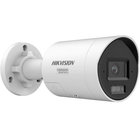 Hikvision 8MP Smart Hybrid Lt ColorVu+Acu 2.8mm Audio/Strobe Mini Bullet
