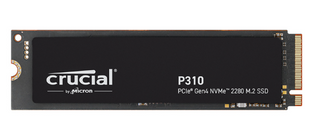 Crucial P310 4TB NVMe M.2 Gen4 Internal 2280 SSD PCIe Gen 4 - Read up to 7100MB