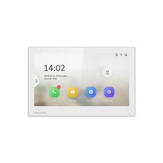 Hikvision IP Intercom Gen2 7 inch Touch -Screen Indoor Station Wifi  White