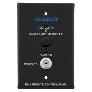 Furman Key Switched Remote System Control Panel w/ Momentary Start On/Off
