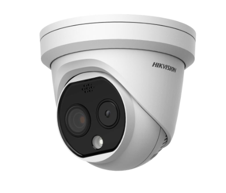Hikvision Thermal & Optical Bi-Spectrum Network Turret Camera