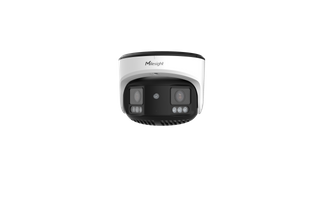 Milesight 4K 8MP TrueColor On-Guard 180deg dual lens panoramic dome
