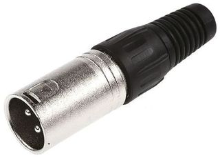 RS XLR Connector Plug Male