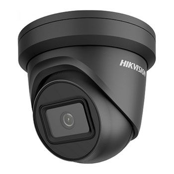Hikvision 8MP 4K AcuSense VF 2.8-12mm Turret Network Camera - BLACK