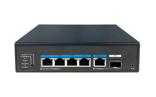 UTEPO Industrial 4-Port POE Powered Gigabit Switch