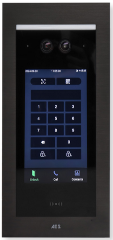 OPYN-Multi 4G Video Intercom - Black, Surface Mount