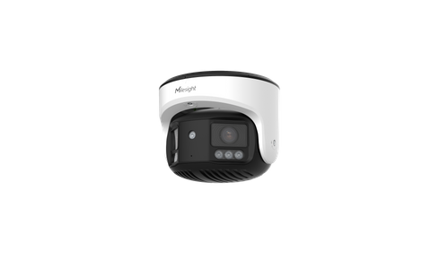 Milesight 8MP TrueColor Openvision 180deg Dual-Lens Panoramic Turret