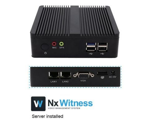 Ness NX VMS6 SERVER 8G RAM, 64G MSATA no HDD/SSD