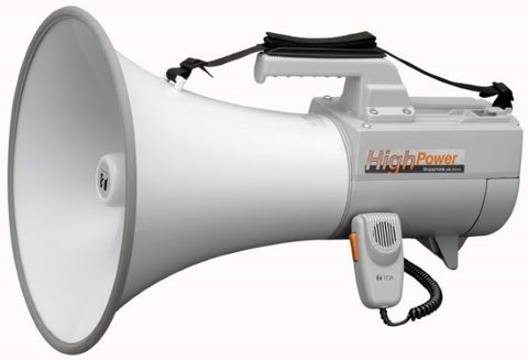 TOA 30W Shoulder Megaphone with Whistle