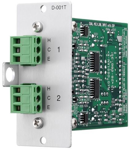 M9000 Dual Mic/Line Input Module