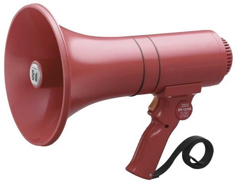 TOA 15W Hand Held Megaphone with Siren