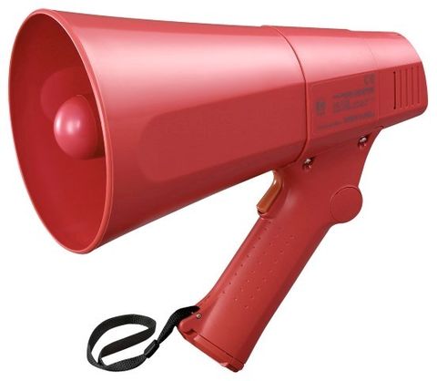 TOA 6W Hand Held Megaphone with Siren