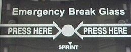 Sprint Emergency Break Glass - Spare Glass