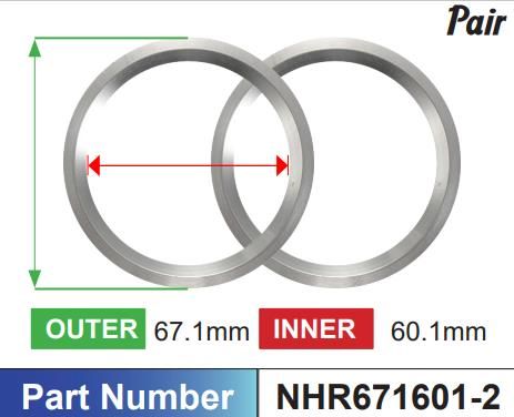 Aluminium Hub Rings