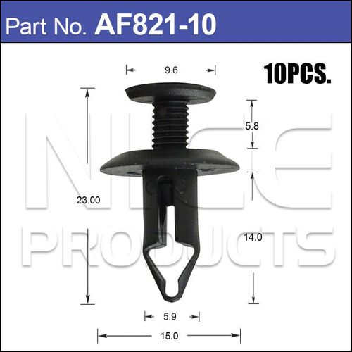 Plastic Fastener Pkt 10