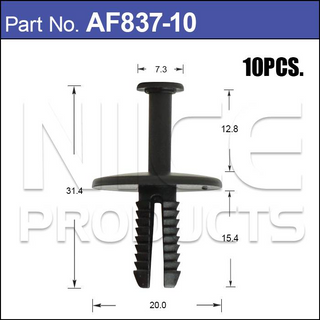 Plastic Fastener Pkt 10