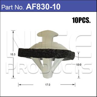 Plastic Fastener Pkt 10