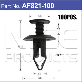 Plastic Fastener Pkt 100