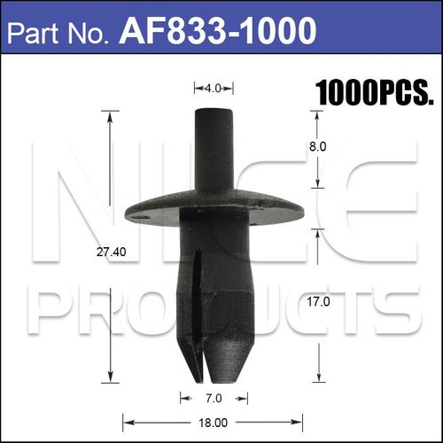 Plastic Fastener Pkt 1000  OEM: N0385491